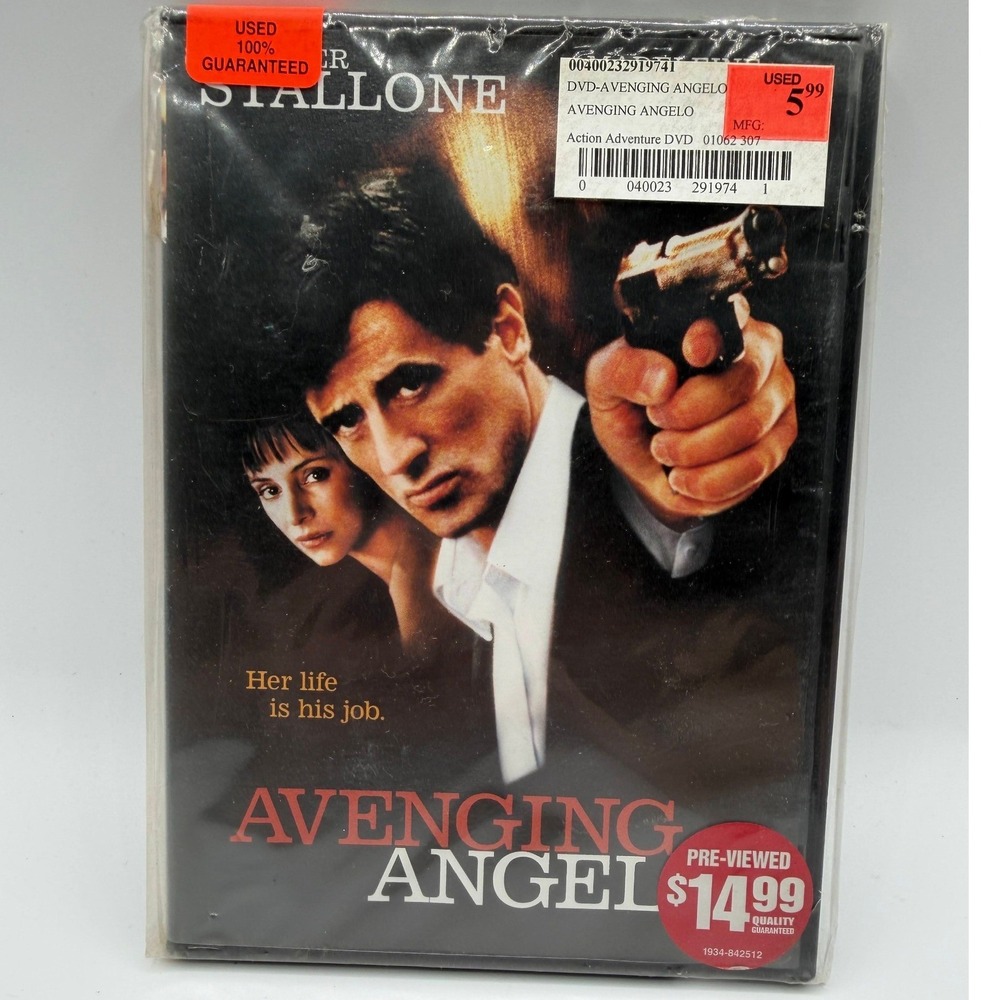 Avenging Angelo DVD 2002 Sylvester Stallone Madeleine Stowe Action Movie